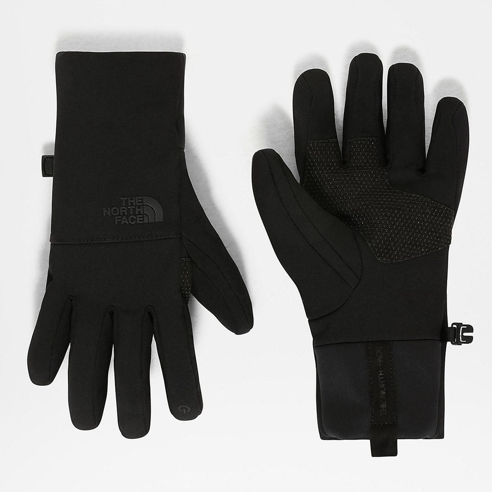 The North Face Gloves Womens Australia - The North Face Apex+ Etip™ Black (PKY-085624)